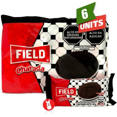 Field Charada Cookies 6 units Bags with single unit