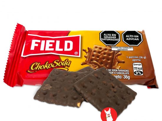 2 Field Chokosoda Cookies out of the bag