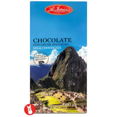 La Iberica Tableta de Chocolate con Leche 38% Cacao