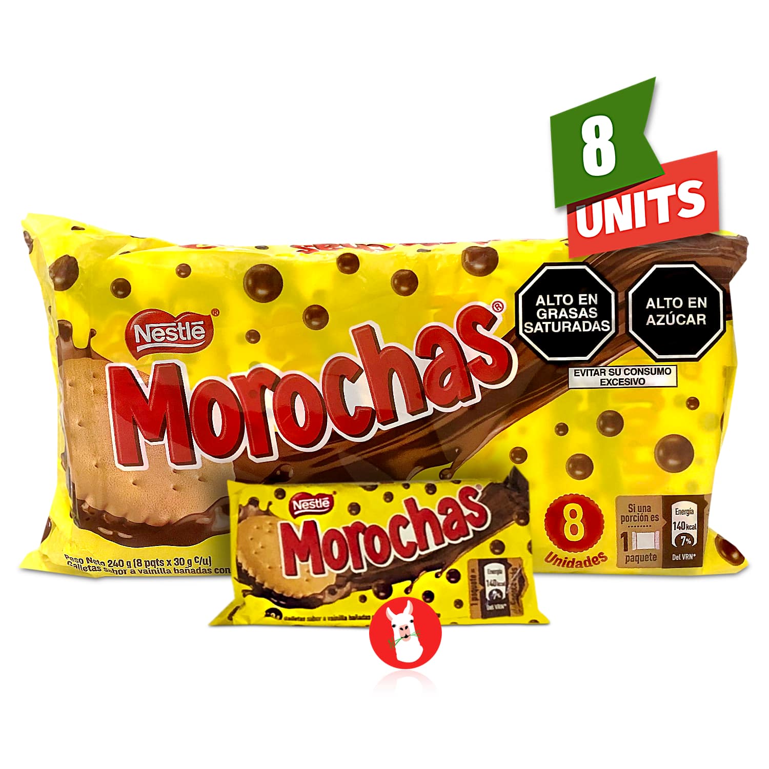 Nestle Morochas Chocolate Cookies 30 gr 8 units