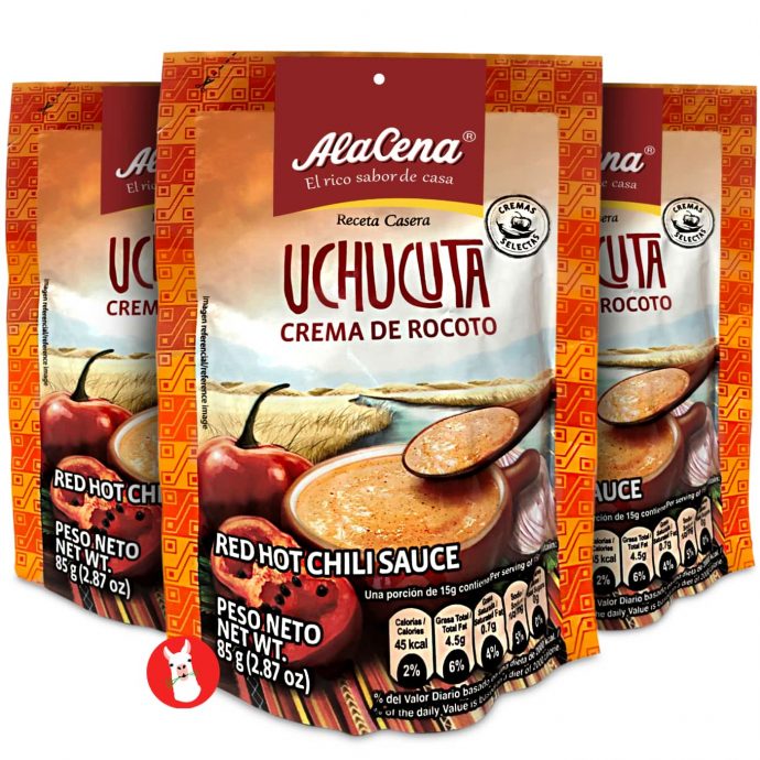 Alacena Mini Uchucuta Crema Rocoto 3 Pack