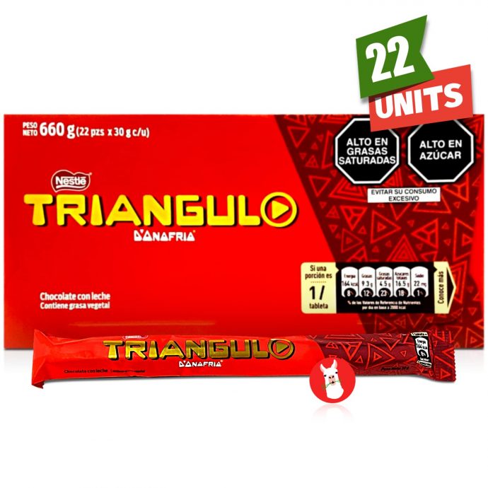 Nestle D'onofrio Chocolate Triangulo with single unit