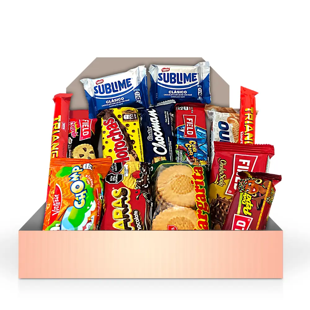 Peruchos assorted cookie box free shipping front