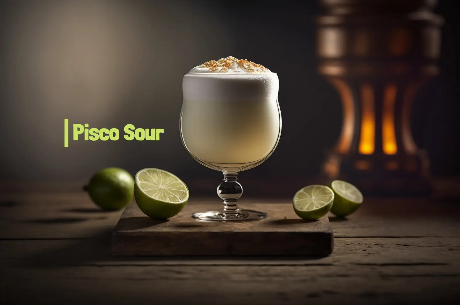 Peruvian Pisco Sour in 1 minute - Peruchos Food