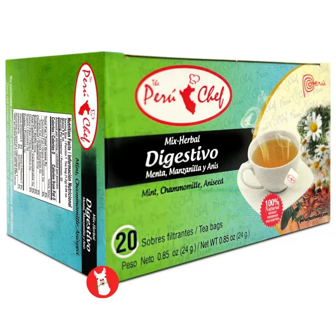 Peruchef Te Digestive Mix Herbal side
