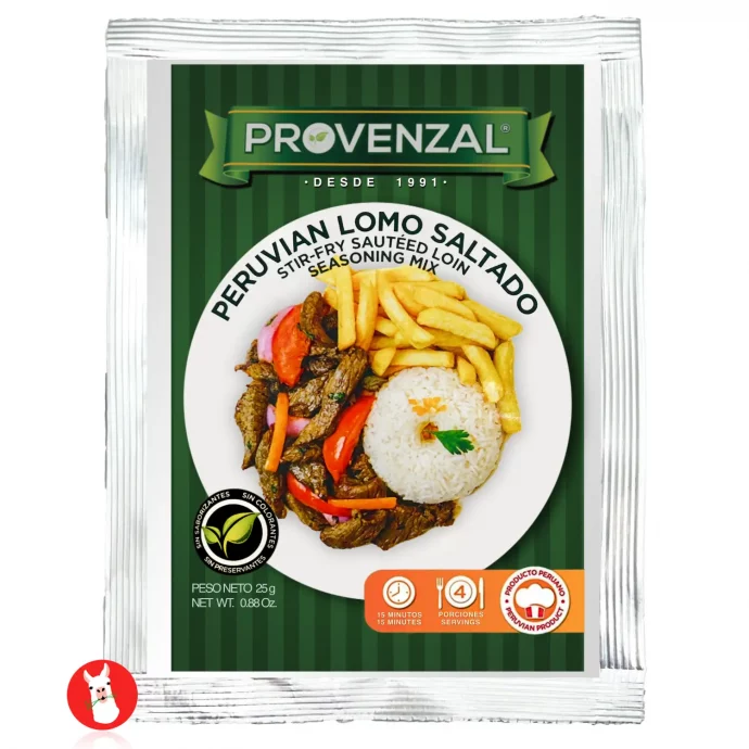 Provenzal Peruvian lomo saltado front